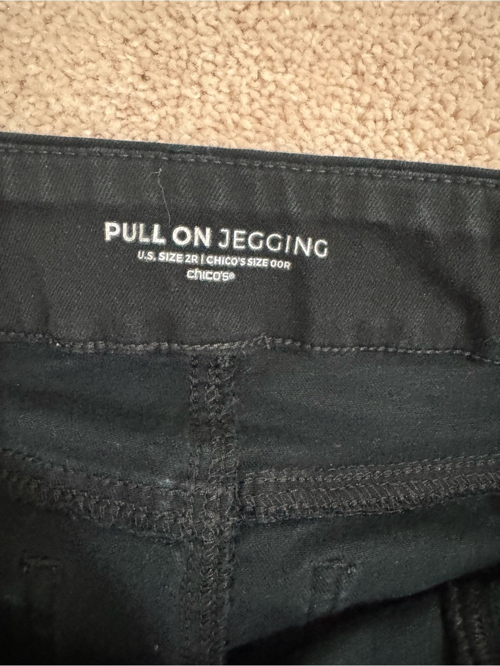 Women’s black pants from Chico’s. Size 2R. One casual one dressy. - Picture 2 of 5